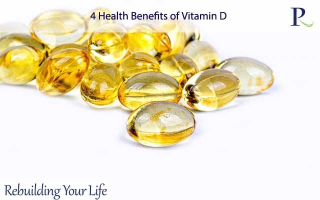 4 Health Benefits of Vitamin D