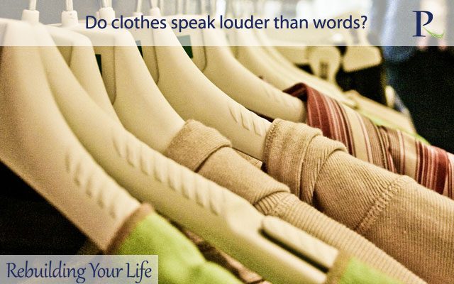 Do clothes speak louder than words?