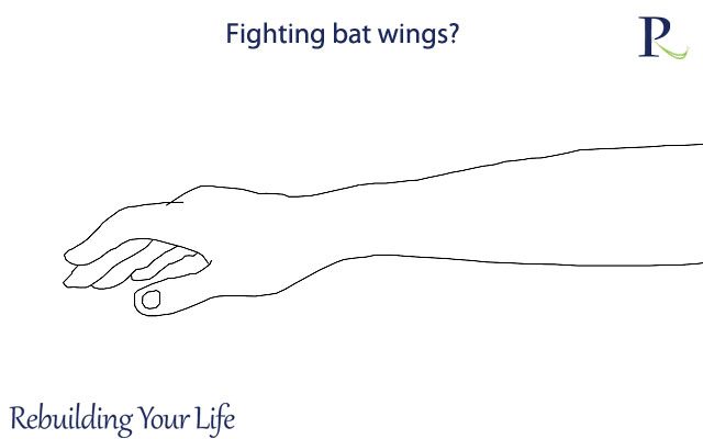 Fighting bat wings?