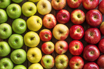 Consuming apples cleanses your colon