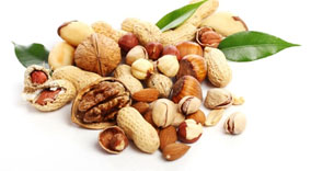 Nuts Foods against hair loss