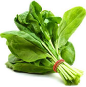 Spinach - Foods against hair loss