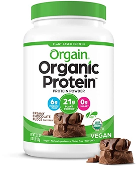 Orgain Organic Plant Based Protein Powder